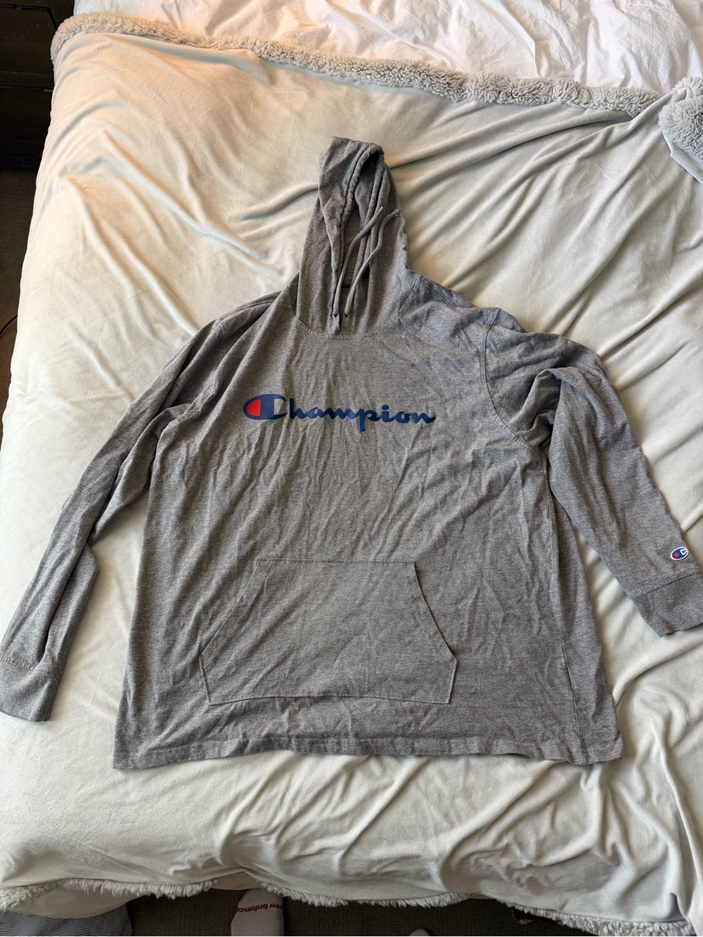 XXL long sleeve Champion hooded pocket tee by Costco mens unisex men’s